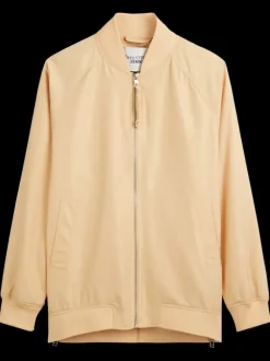 Aviator-Blouson relaxed aus recyceltem Polyester-Twill