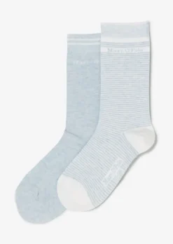 Bio-Baumwoll-Socken im 2er Pack