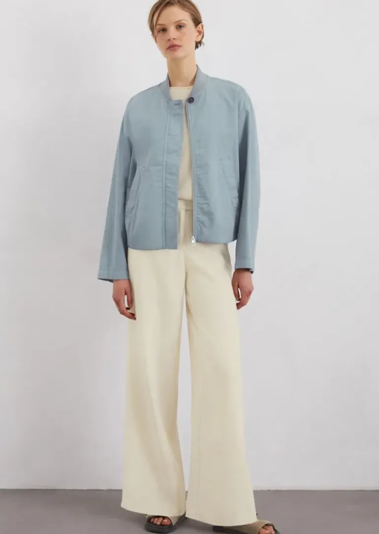 Blouson relaxed aus Organic-Cotton-Leinen-Mix