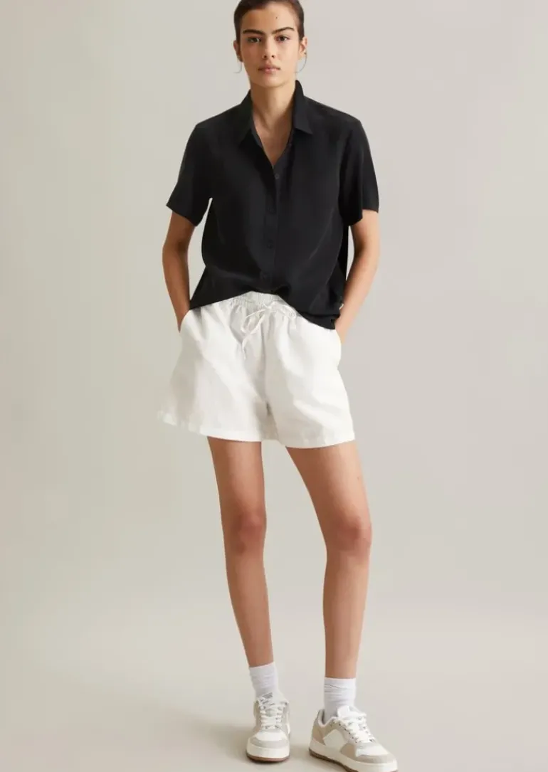 Bluse regular aus TENCEL™ Lyocell