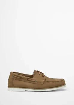 Bootsschuhe aus weichem Rindleder
