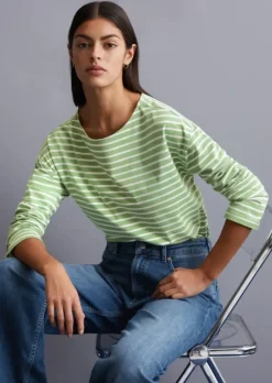 Breton-Shirt relaxed aus Organic Cotton