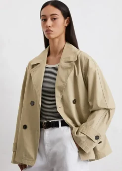 Cabanjacke regular aus Organic Cotton-Twill