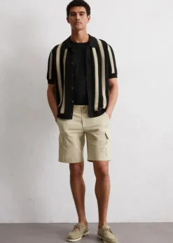 Cargoshorts Model Reso regular aus leichtem Bio-Baumwoll-Twill