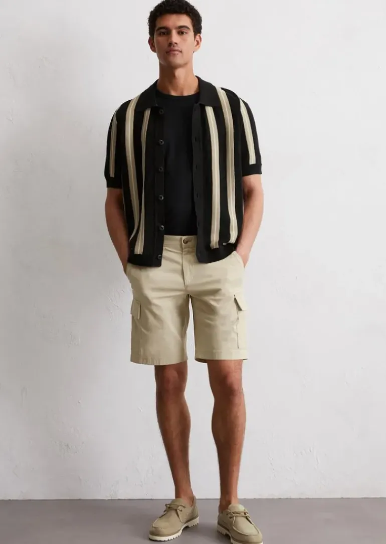 Cargoshorts Model Reso regular aus leichtem Bio-Baumwoll-Twill