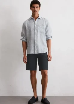 Cargoshorts Model Reso regular aus leichtem Bio-Baumwoll-Twill