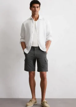 Cargoshorts Model Reso regular aus leichtem Bio-Baumwoll-Twill