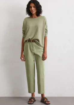 Chino Model Kalni tapered aus Organic Cotton Stretch