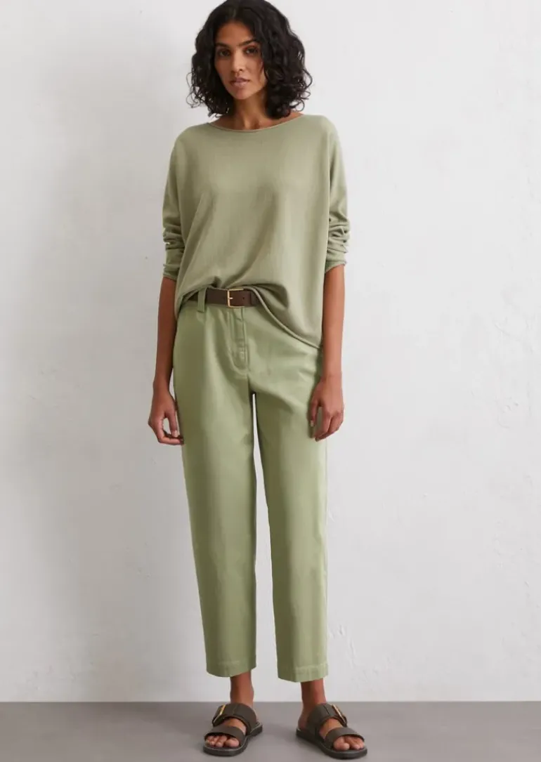 Chino Model Kalni tapered aus Organic Cotton Stretch