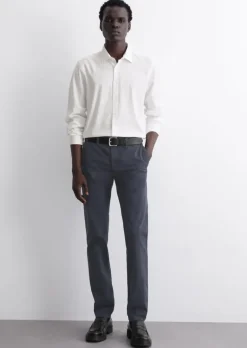 Chino Model Malmö slim aus Bio-Baumwoll-Twill