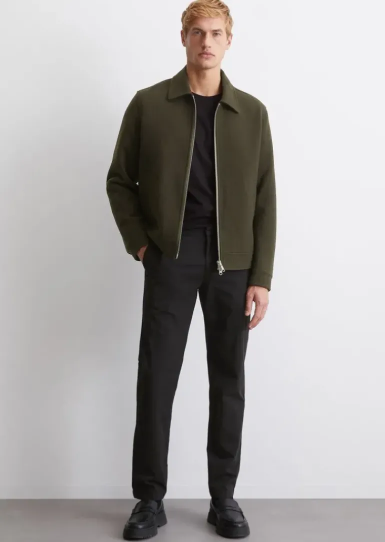 Chino Model Osby tapered aus Bio-Baumwolle-Mix
