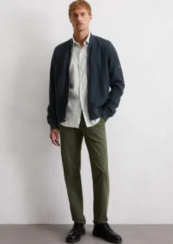 Chino Model Osby tapered aus Bio-Baumwolle-Mix