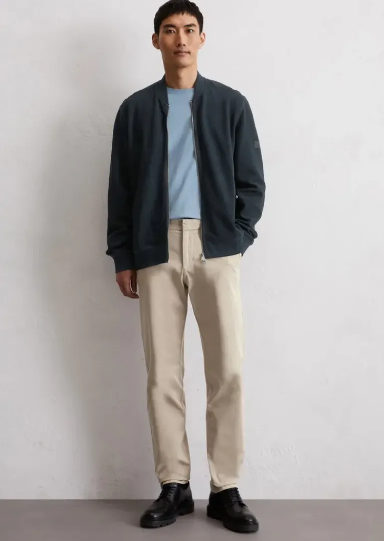 Chino Model Osby tapered aus Bio-Baumwolle-Mix