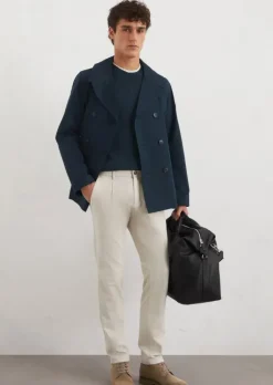 Chino Model Stig Jogger pleats shaped mit Bundfalten-Details