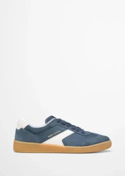 Court-Sneaker aus edlem Rindleder
