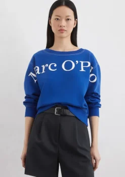 Crop-Sweatshirt relaxed aus Organic Cotton