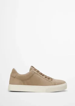 Cupsohlen-Sneaker aus softem Veloursleder