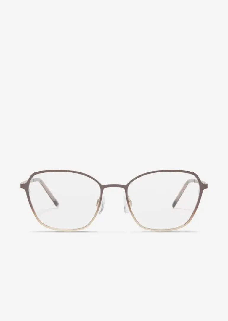 Damen-Brille aus leichtem Metall