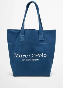 Denim-Shopper medium aus Bio-Baumwolle