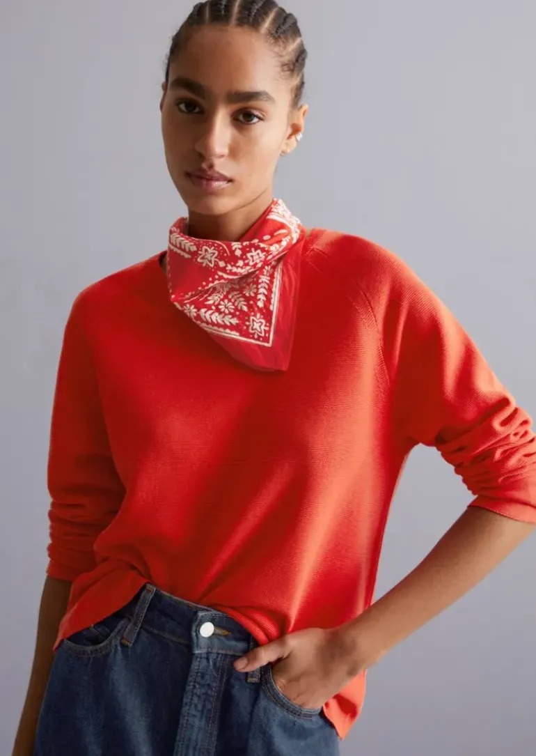 DfC Feinstrickpullover regular aus reinem Organic Cotton