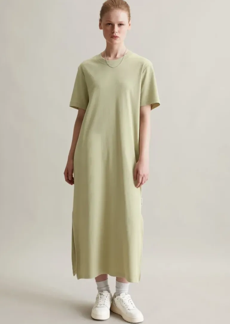 DfC Jerseykleid relaxed aus gerippter Bio-Baumwolle