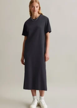 DfC Jerseykleid relaxed aus gerippter Bio-Baumwolle