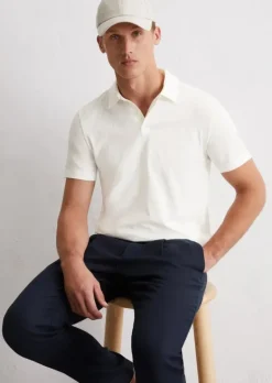 DfC Poloshirt Jersey shaped in softer Slub-Jersey-Qualität