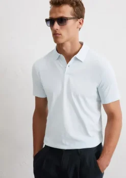 DfC Poloshirt Jersey shaped in softer Slub-Jersey-Qualität