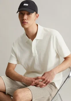 DfC Poloshirt Slub-Jersey regular aus reiner Bio-Baumwolle