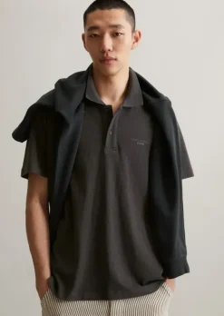 DfC Poloshirt Slub-Jersey regular aus reiner Bio-Baumwolle