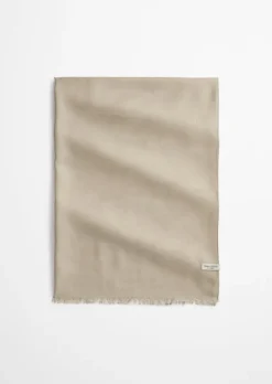 Double-Layer-Schal aus Modal-Baumwolle-Mix