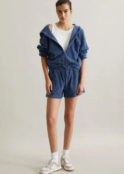 Frottee-Jacke relaxed aus Organic Cotton