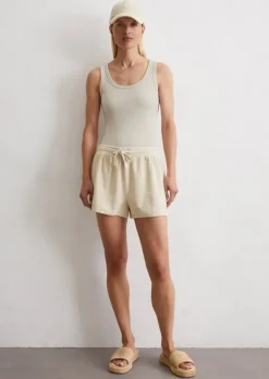 Frottee-Shorts regular aus softem Baumwolle-Mix
