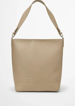 Hobo Bag aus einer Lederalternative aus recyceltem Polyester