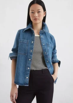 Jeanshemd regular mit CIRCULOSE®
