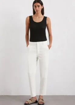 Jeans Iva boyfriend cropped aus Organic-Cotton-Lyocell-Stretch