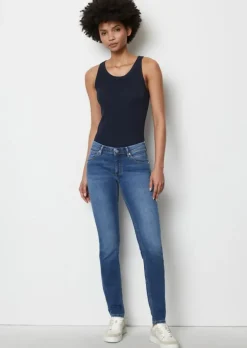 Jeans Model Alva slim aus stretchigem Organic Cotton-Mix