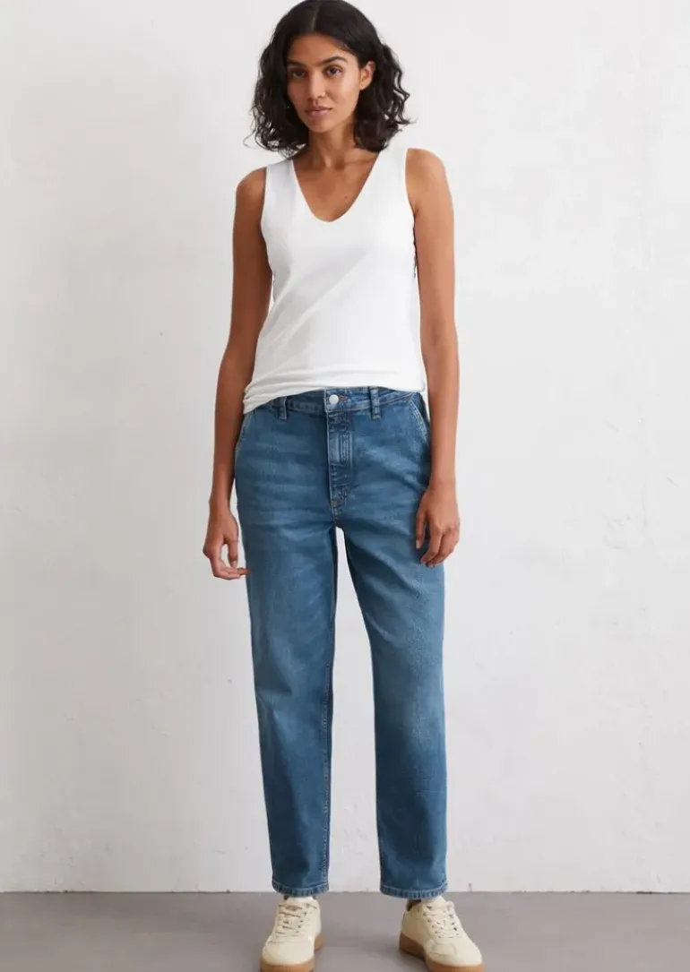 Jeans Model Iva boyfriend cropped aus Organic Cotton-Mix