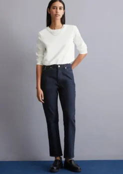 Jeans Model Onna straight cropped aus hochwertigem Organic Cotton-Mix