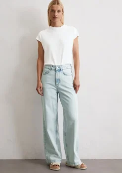 Jeans Model Sjva wide aus Lyocell-Organic-Cotton-Mix
