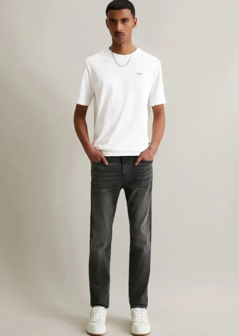 Jeans Model Vidar slim aus elastischem Bio-Baumwolle-Mix