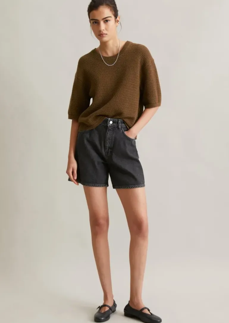 Jeans-Shorts Model Filda relaxed aus reiner Bio-Baumwolle