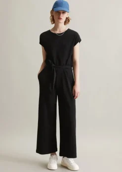 Jumpsuit regular aus Ripp-Jersey