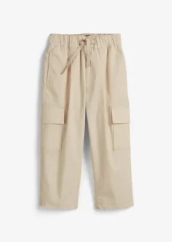 KIDS-BOYS Cargohose aus Bio-Baumwoll-Popeline