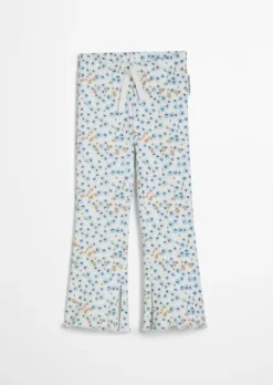 KIDS-GIRLS Leggings aus geripptem Bio-Baumwoll-Jersey