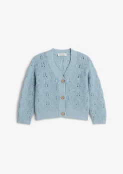 KIDS-GIRLS Strickjacke in Häkel-Optik