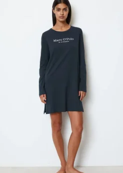 Langarm-Lounge-Shirt aus reiner Bio-Baumwolle