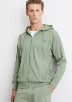 Lounge-Hoodie regular in schwerem Heavy Jersey