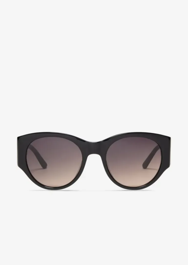 Marc O'Polo x SASKIA DIEZ Unisex-Sonnenbrille mit breitem Bio-Acetat-Rahmen