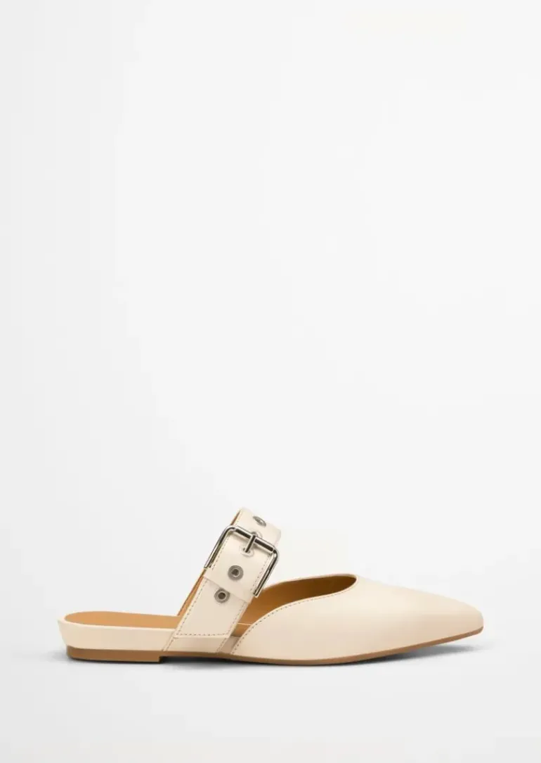Mules aus edlem Rindleder